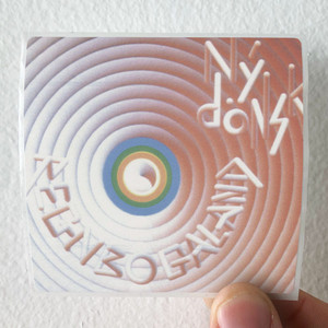 Nydonsk Regnbogaland Album Cover Sticker