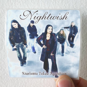 Nightwish Kuolema Tekee Taiteilijan Album Cover Sticker Nightwish Kuolema Tekee Taiteilijan Album Cover Sticker
