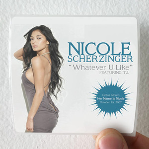 Nicole Scherzinger Whatever U Like Album Cover Sticker Nicole Scherzinger Whatever U Like Album Cover Sticker