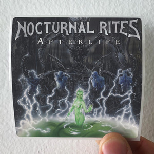 Nocturnal Rites Afterlife Album Cover Sticker