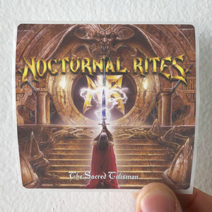 Nocturnal Rites The Sacred Talisman Album Cover Sticker