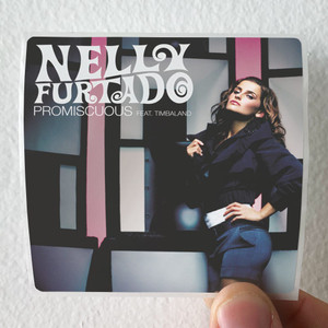 Nelly Furtado Promiscuous 1 Album Cover Sticker
