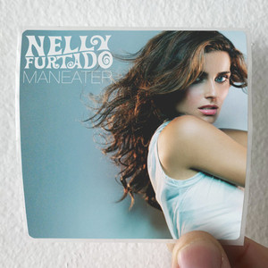 Nelly Furtado Maneater Album Cover Sticker Nelly Furtado Maneater Album Cover Sticker