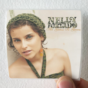 Nelly Furtado The Grass Is Green Album Cover Sticker Nelly Furtado The Grass Is Green Album Cover Sticker