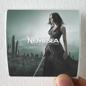 Nemesea The Quiet Resistance Album Cover Sticker