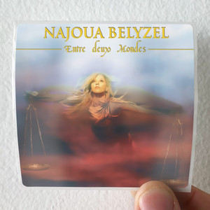 Najoua Belyzel Entre Deux Mondes Album Cover Sticker Najoua Belyzel Entre Deux Mondes Album Cover Sticker