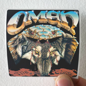 Omen The Curse Album Cover Sticker
