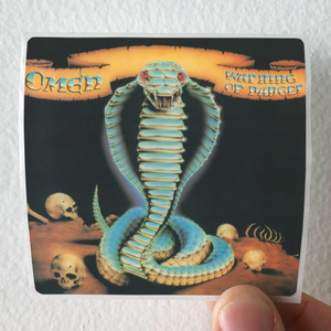 Omen Warning Of Danger Album Cover Sticker