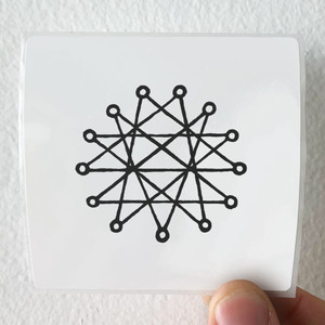 Oksennus 13 Songs From The 8 Way Noise Attack Split Album Album Cover Sticker