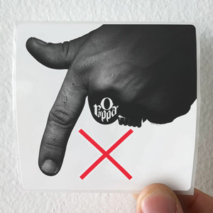 O Rappa 7 Vezes Album Cover Sticker