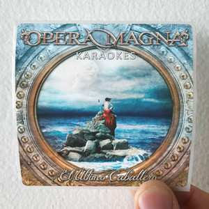 Opera Magna El Ltimo Caballero Karaoke Version Album Cover Sticker Opera Magna El Ltimo Caballero Karaoke Version Album Cover Sticker