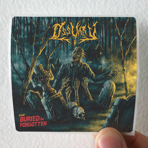 Ossuary Buried And Forgotten Album Cover Sticker