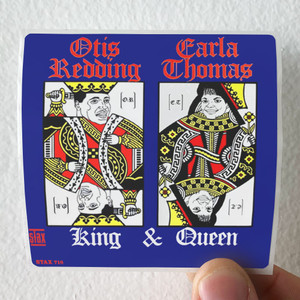 Otis Redding King Queen Album Cover Sticker