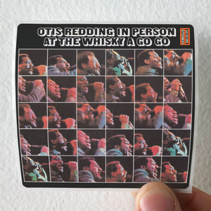 Otis Redding In Person At The Whisky A Go Go Album Cover Sticker Otis Redding In Person At The Whisky A Go Go Album Cover Sticker
