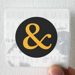 Of Mice and Men Of Mice Men Album Cover Sticker Of Mice and Men Of Mice Men Album Cover Sticker