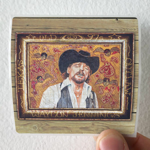 Old 97s Old 97S Waylon Jennings Album Cover Sticker