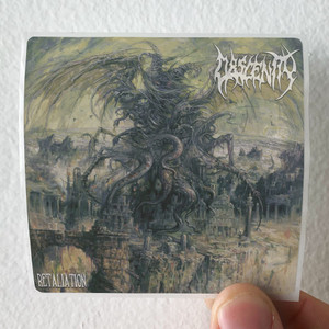 Obscenity Retaliation Album Cover Sticker Obscenity Retaliation Album Cover Sticker