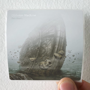 Oblivion Machine Zero Gravity Album Cover Sticker Oblivion Machine Zero Gravity Album Cover Sticker