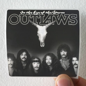 Outlaws In The Eye Of The Storm Album Cover Sticker Outlaws In The Eye Of The Storm Album Cover Sticker