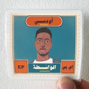 Oddisee Alwasta Album Cover Sticker