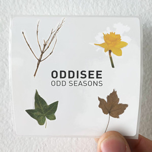 Oddisee Odd Seasons Album Cover Sticker