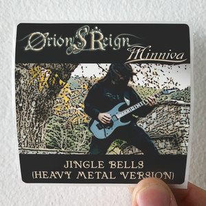 Orions Reign Jingle Bells Heavy Metal Version Album Cover Sticker