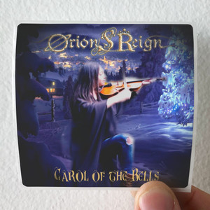 Orions Reign Carol Of The Bells Album Cover Sticker
