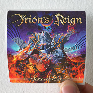 Orions Reign Scores Of War Album Cover Sticker Orions Reign Scores Of War Album Cover Sticker