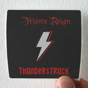 Orions Reign Thunderstruck Album Cover Sticker