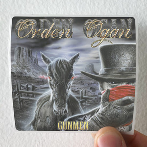 Orden Ogan Gunmen Album Cover Sticker Orden Ogan Gunmen Album Cover Sticker