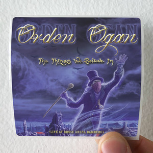 Orden Ogan The Things We Believe In Live At Brose Arena Bamberg Album Cover Sticker