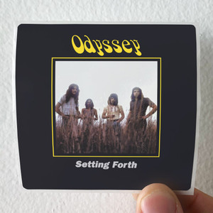Odyssey Setting Forth Album Cover Sticker