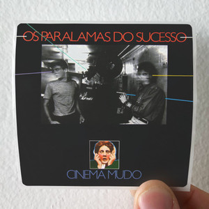 Os Paralamas do Sucesso Cinema Mudo Album Cover Sticker Os Paralamas do Sucesso Cinema Mudo Album Cover Sticker