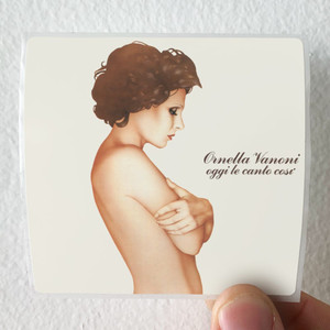Ornella Vanoni Oggi Le Canto Cos Album Cover Sticker Ornella Vanoni Oggi Le Canto Cos Album Cover Sticker