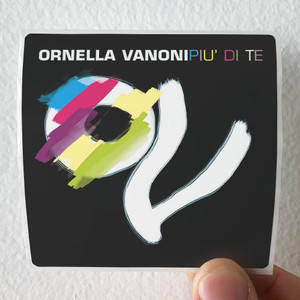 Ornella Vanoni Pi Di Te Album Cover Sticker
