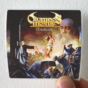 Olympos Mons Medievil Album Cover Sticker