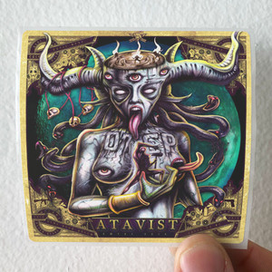 Otep Atavist Album Cover Sticker Otep Atavist Album Cover Sticker