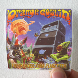 Orange Goblin Frequencies From Planet Ten 1 Album Cover Sticker Orange Goblin Frequencies From Planet Ten 1 Album Cover Sticker