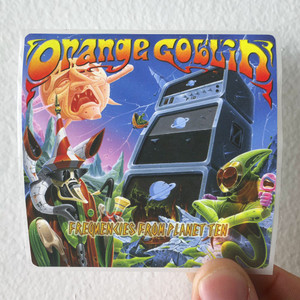 Orange Goblin Frequencies From Planet Ten Album Cover Sticker