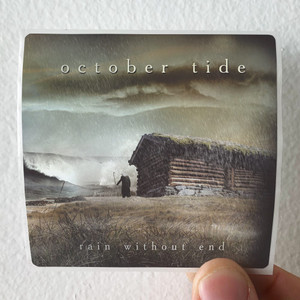October Tide Rain Without End Album Cover Sticker October Tide Rain Without End Album Cover Sticker