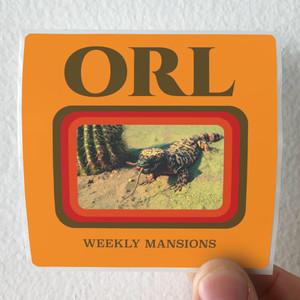 Omar Rodriguez-Lopez Weekly Mansions Album Cover Sticker