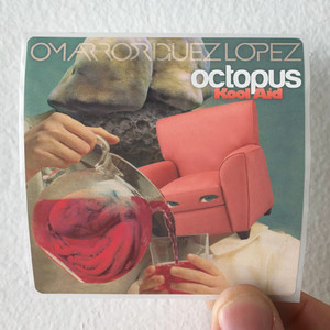 Omar Rodriguez-Lopez Octopus Kool Aid Album Cover Sticker