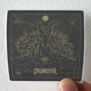 Organosyde Kvlt Of The Ziox Album Cover Sticker Organosyde Kvlt Of The Ziox Album Cover Sticker