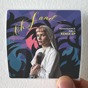 Oh Land Renaissance Girls Album Cover Sticker