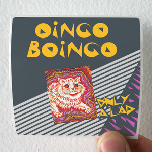 Oingo Boingo Only A Lad Album Cover Sticker