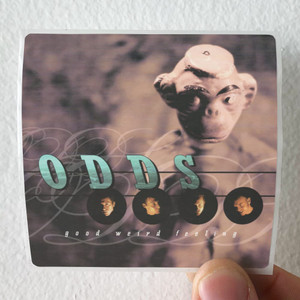 Odds Good Weird Feeling Album Cover Sticker