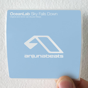 OceanLab Sky Falls Down Album Cover Sticker OceanLab Sky Falls Down Album Cover Sticker