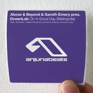 OceanLab On A Good Day Metropolis Album Cover Sticker OceanLab On A Good Day Metropolis Album Cover Sticker