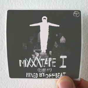 Oxxxymiron Mixxxtape I Album Cover Sticker Oxxxymiron Mixxxtape I Album Cover Sticker