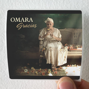 Omara Portuondo Gracias Album Cover Sticker Omara Portuondo Gracias Album Cover Sticker